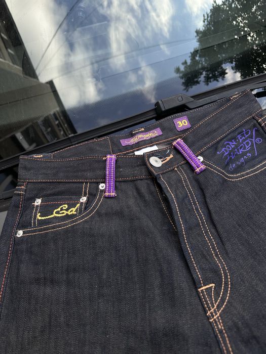 Джинси Ed hardy Christian Audigier Y2K 2009