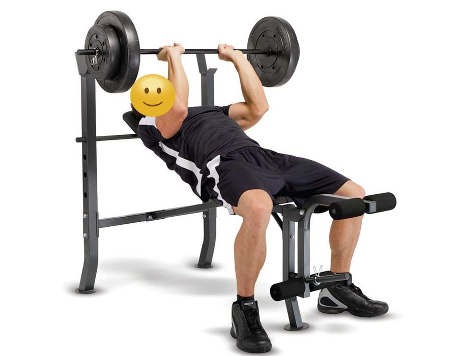 Banco Multifuncional de Musculação / Dumbbells + Pesos– Treine em Casa