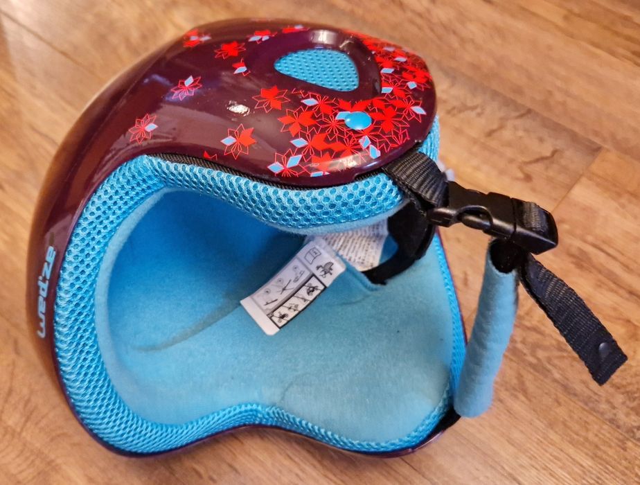 Komplet narty Wedze 110 buty Rossignol  wkładka 19-20.5cm ,kask, kijki