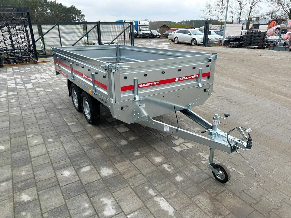 Przyczepka samochodowa 304 x 151 cm TEMARED TRANSPORTER 3015/2 dmc 750
