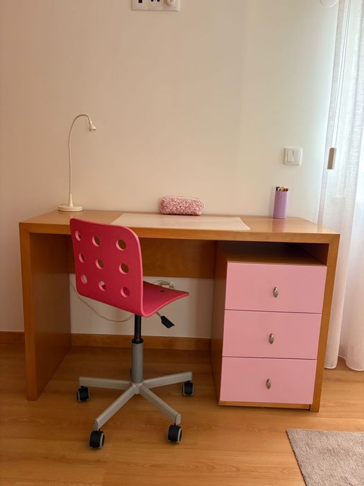 Conjunto de Mobília de Quarto Infantil/Juvenil – Completo e Funcional