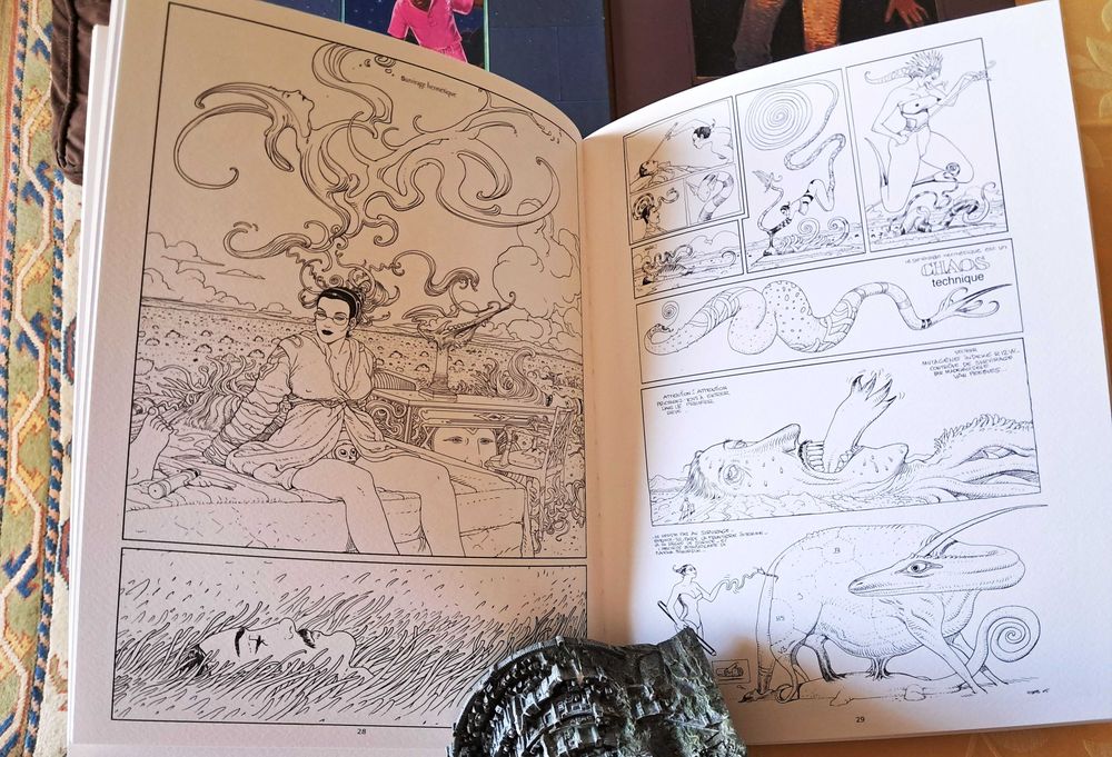 Livros BD - Moebius - Garage Hérmetique - Major Fatal 3 e HS (francês)