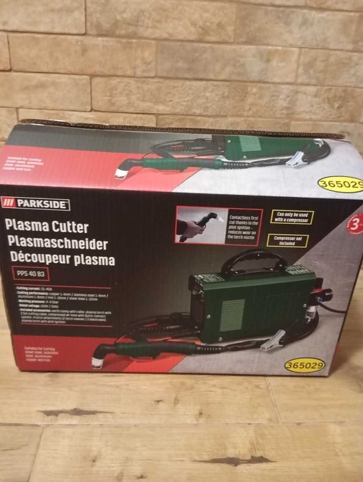 Плазморіз PARKSIDE PPS 40 B3 / плазморез, резак (Німеччина)