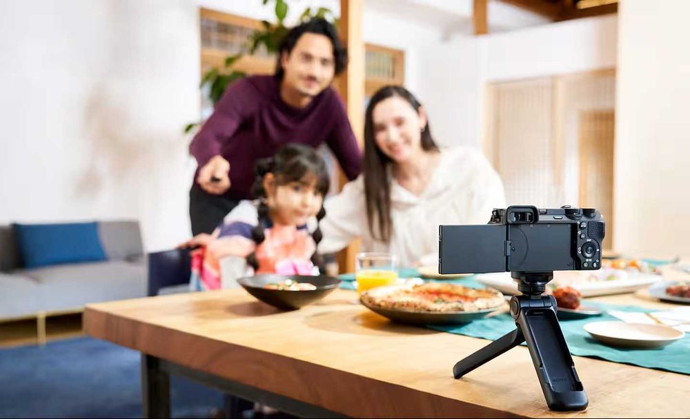 Sony GP‑VPT3 • Novo • Mini Tripé Original - Punho multifuncional (nunca Usado) +  2 anos Garantia