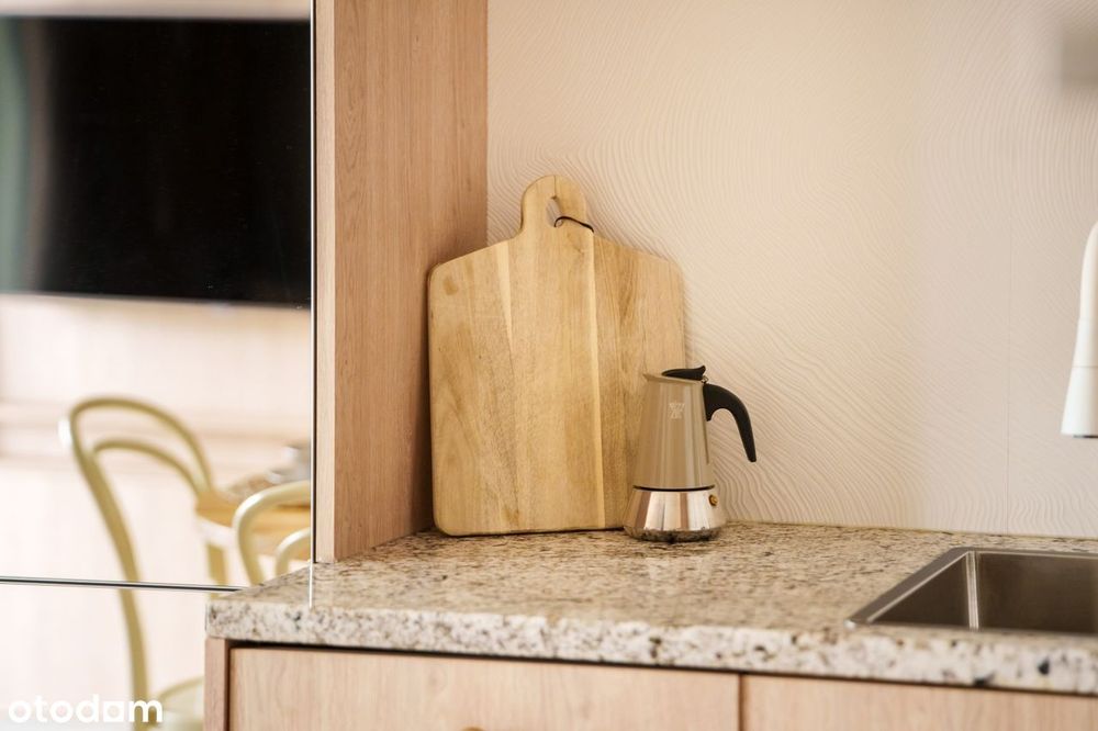 Apartament 30 m2,  kryty basen, 50 metrów od plaży, gotowa inwestycja.