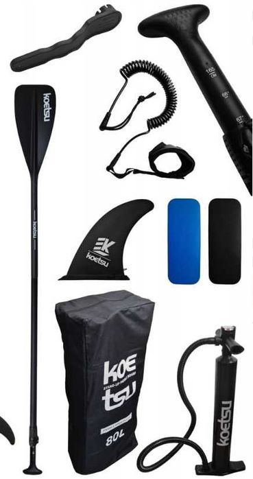 Nowa Sup Deska do Pływania 2-Osobowa Zestaw 320cm do 180kg Całe Wyposażenie Gwarancja