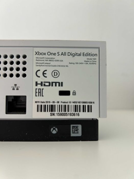 Xbox One S All Digital Edition 1tb