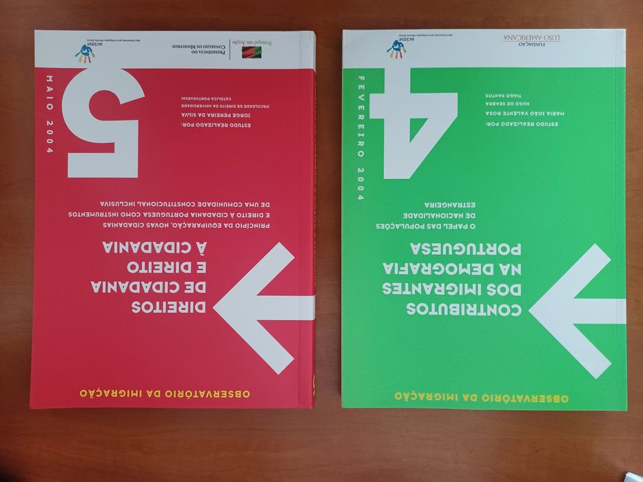 Coleção de 15 Livros do Observatório da Imigração