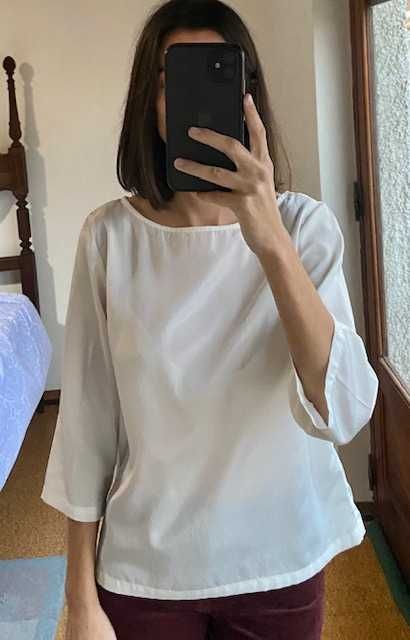 Blusa Modalfa S branca