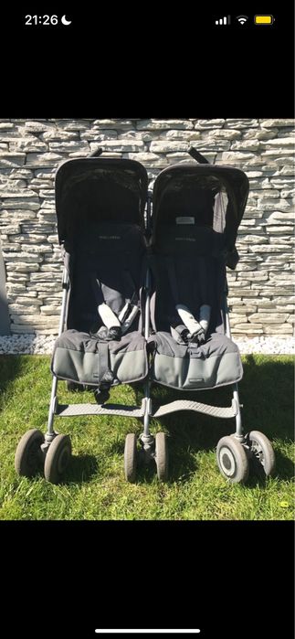 Maclaren techno twin . Wózek bliźniaczy