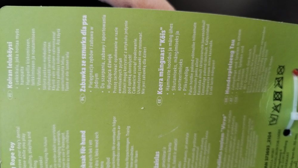 Piszcząca zabawka dla psa  zoofari