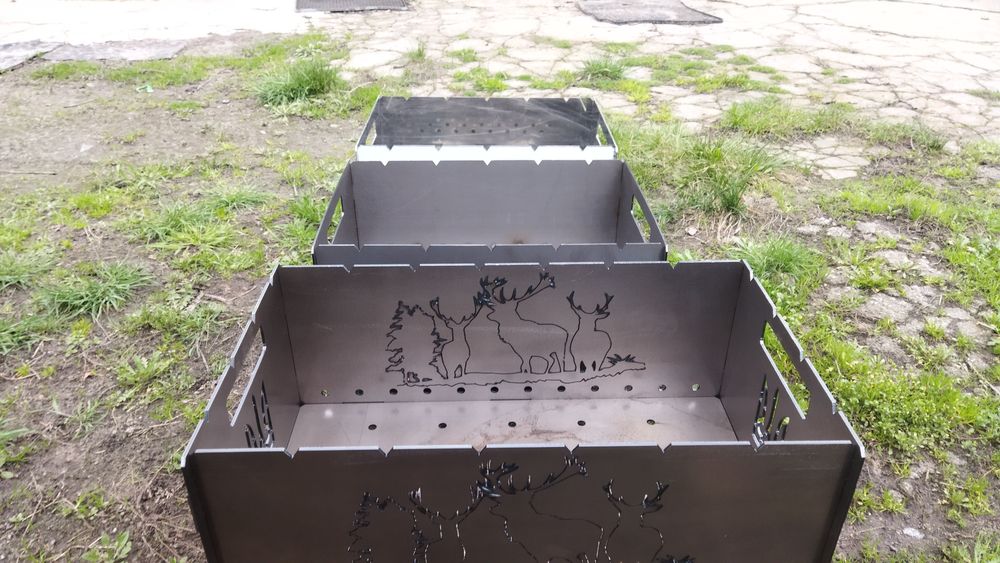 Мангал 2 мм нержавейка