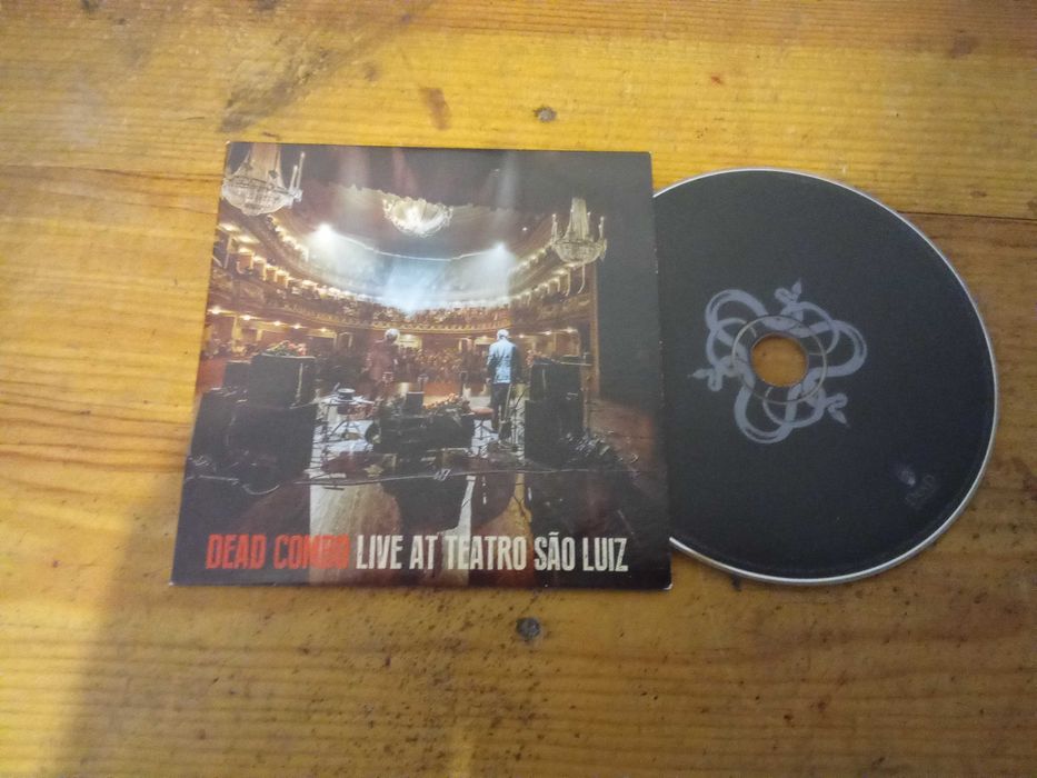DEAD COMBO - Live At Teatro S Luiz	CD (cartão fino)