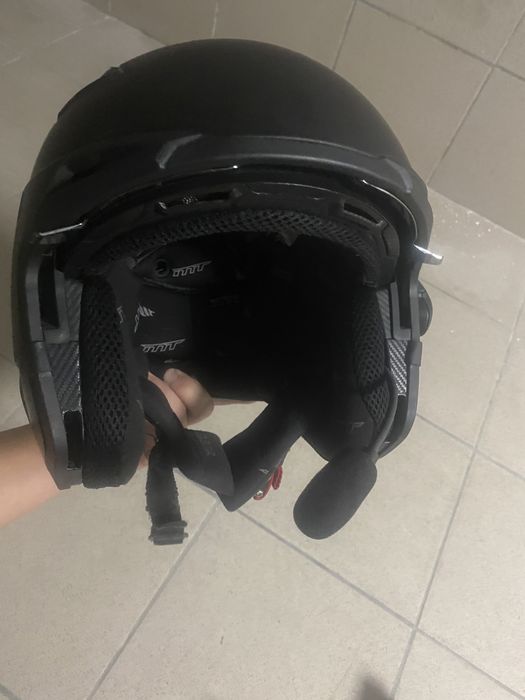 Capacete de Mota mthelmets com intercomunicador