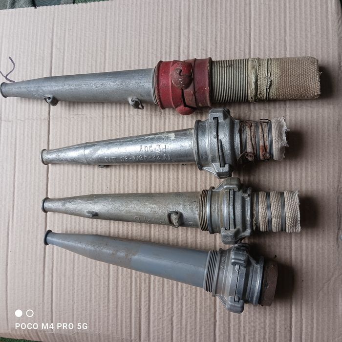 Раструби для пожежного рукава, гайки