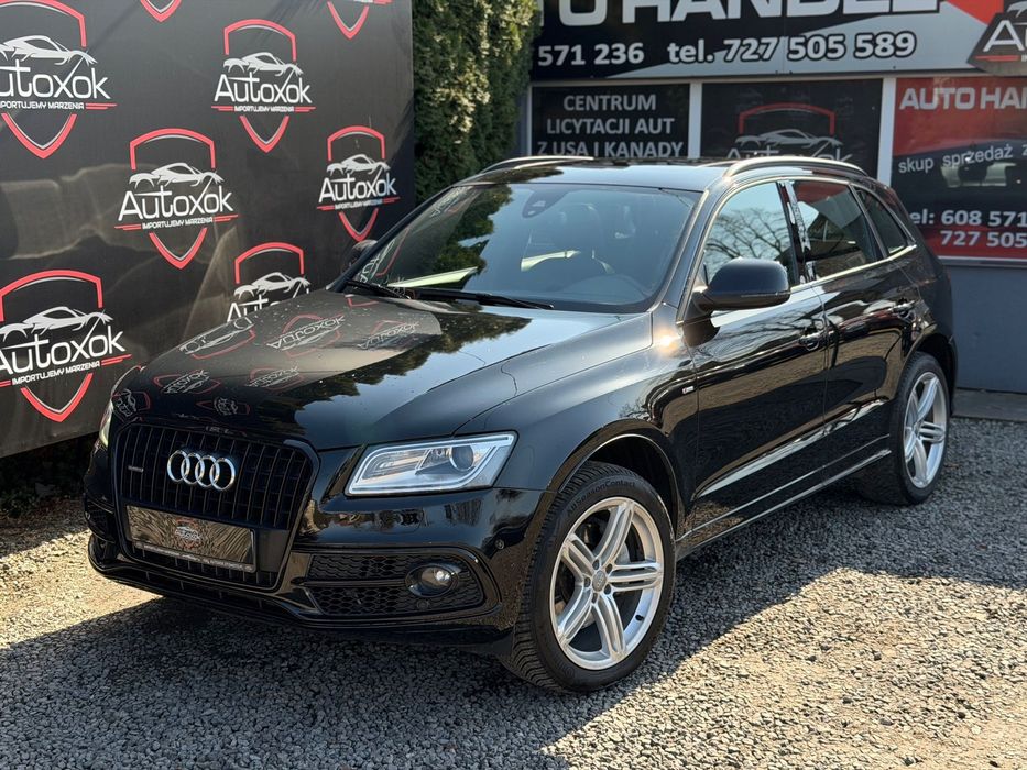Audi Q5 S Line / Aktywny tempomat / Bang&Olufsen / Dach panoramiczny / Autoxok