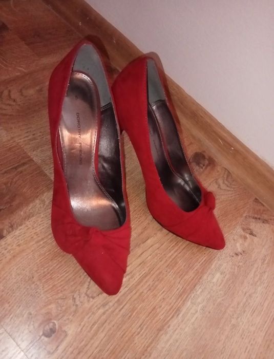 NOWE szpilki damskie DOROTHY PERKINS czerwone.