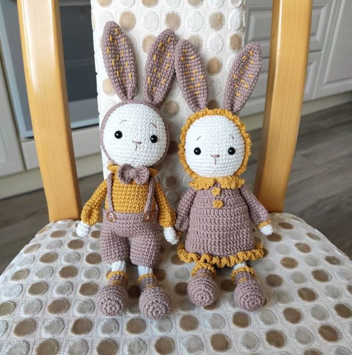 Зайчик Зайка іграшка ручної роботи екоіграшка handmade