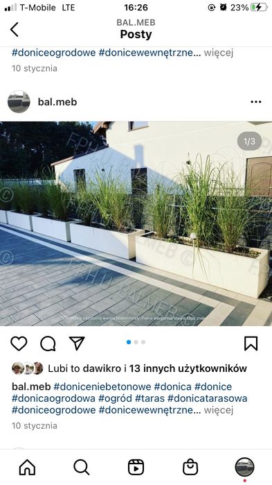 Nie betonowe-Donice ogrodowe-Mrozoodporne-Na wymiar