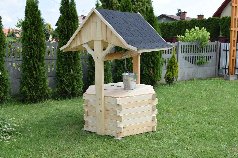 Studnia Ogrodowa, Ozdobna, Góralska, Drewniana