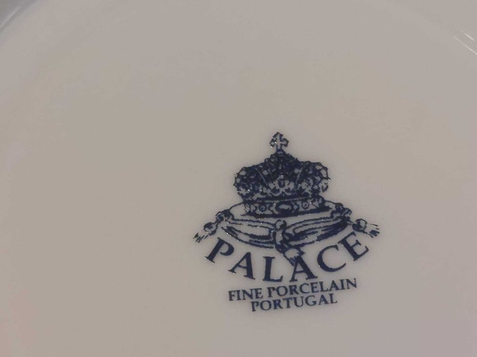 Magnifico Serviço de Chá e Café em Porcelana 15 pçs *NOVO*