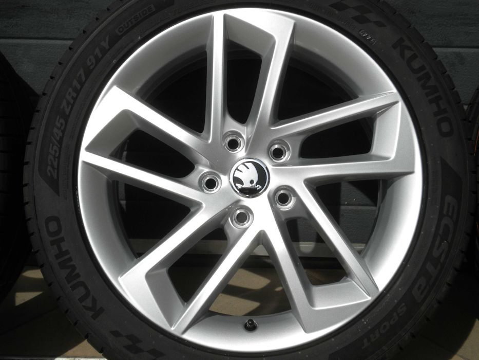 Nowe koła letnie aluminiowe 17 5x112 Skoda Octavia II III RS Superb II