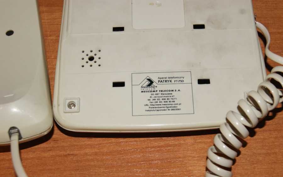 Telefon stacjonarny przewodowy Eltra Model AT-130