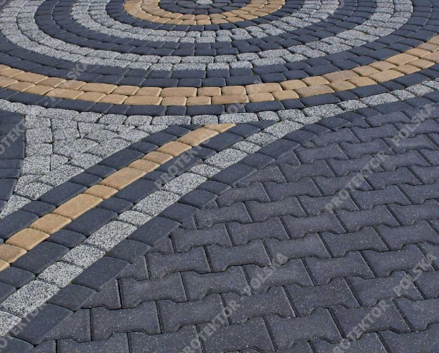 kostka brukowa BEHATON techniczna parking kość droga chodnik tetris