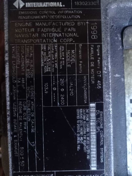 Silnik PERKINS Timberjack - CZĘŚCI