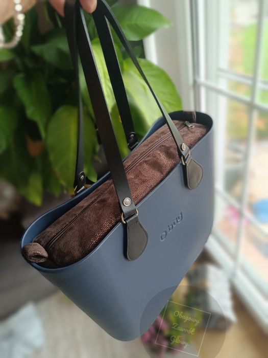 Nowa torebka obag standard navy blu