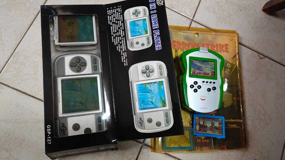 Consolas Antigas a funcionar