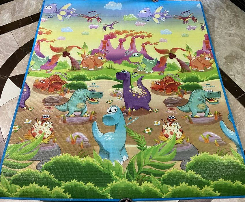 Детский коврик + чехол (180x120см)