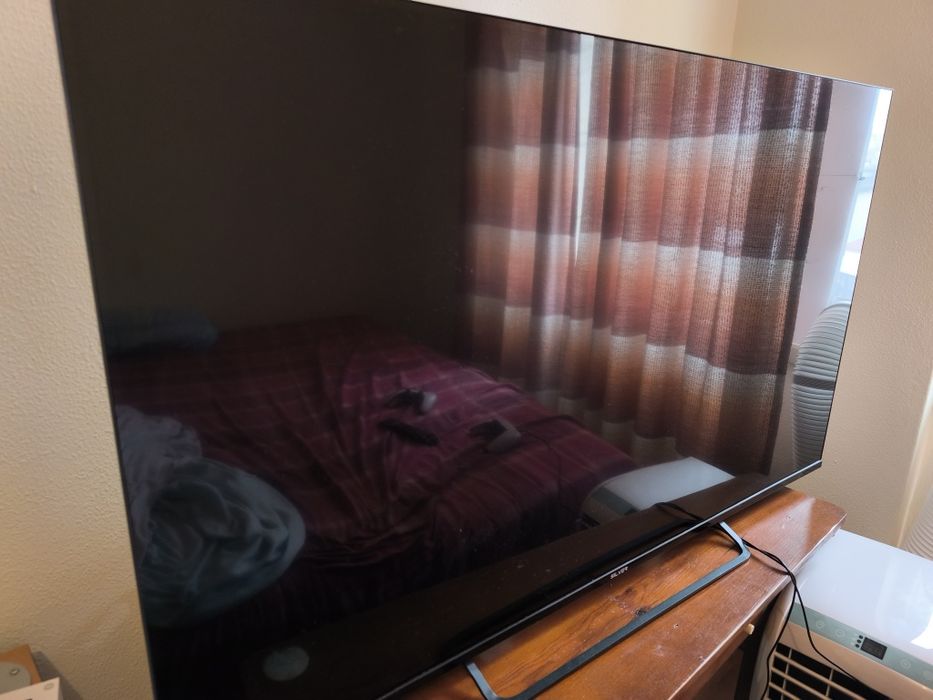 Smart TV 55 polegadas QLEDUHD4K Silver