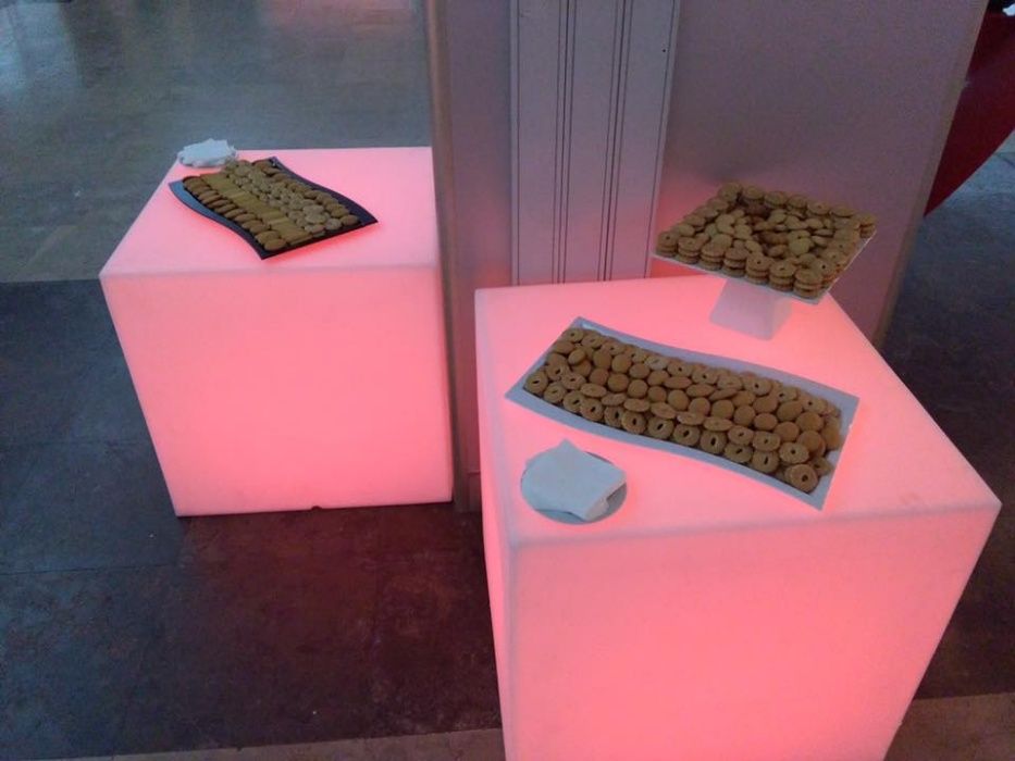 Mesa led rgb com comando