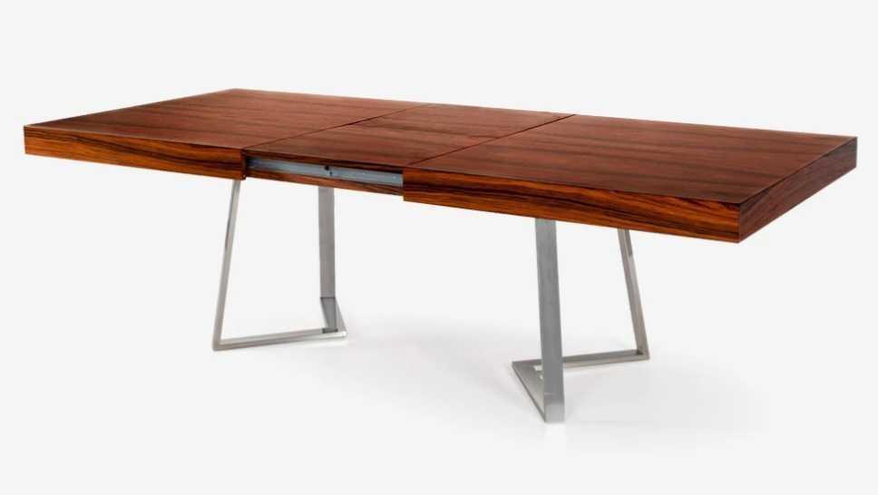 Mesa de jantar extensível pau santo antarte