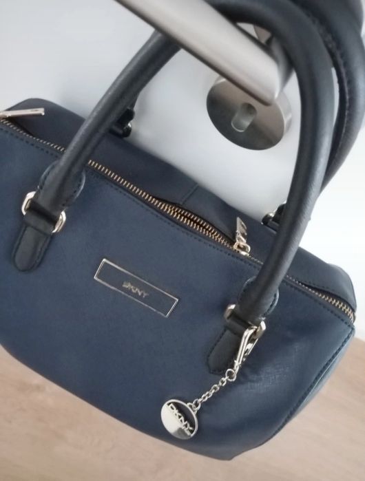 Mala DKNY pele saffiano como nova