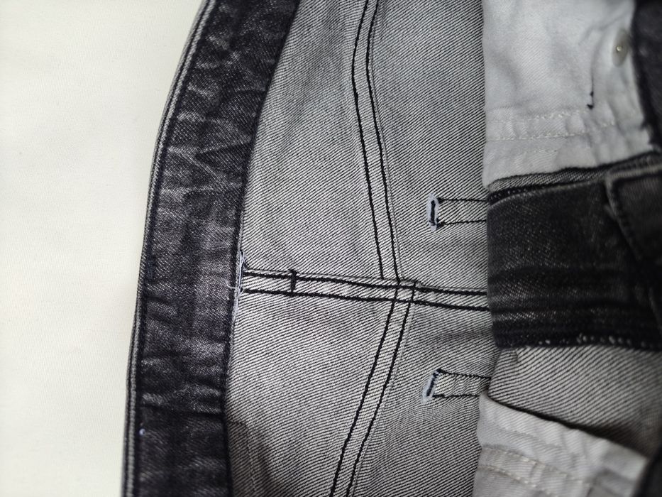 Calvin Klein Jeans spódniczka jeansowa logowana S