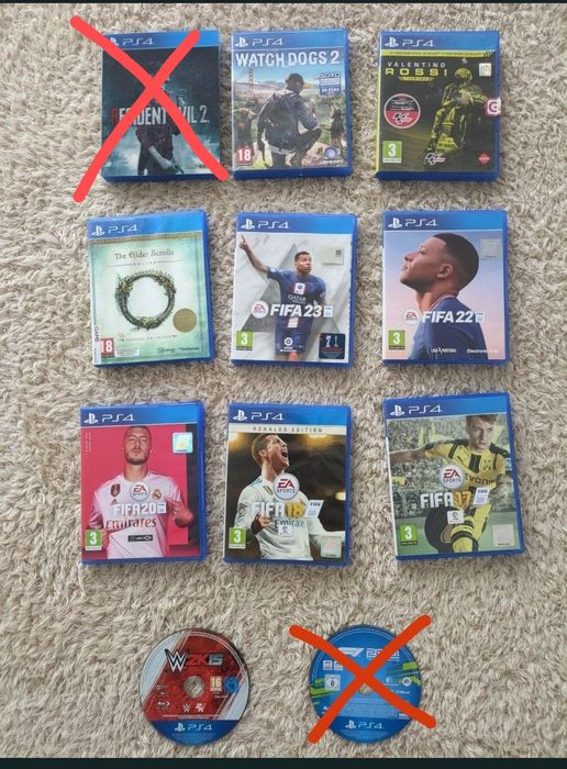 Jogos PS4 fifa uncharted outros