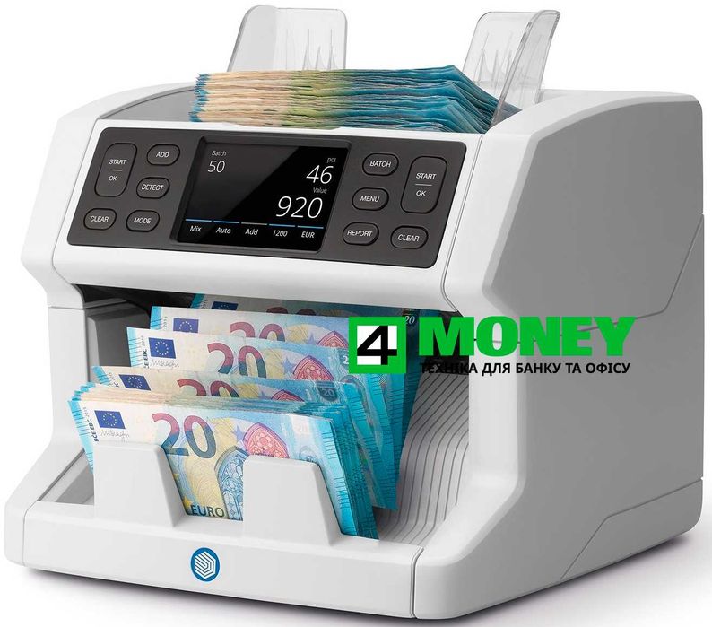 Сортировщик Банкнот Safescan 2865-S Счетная Машинка с Детекцией Валют