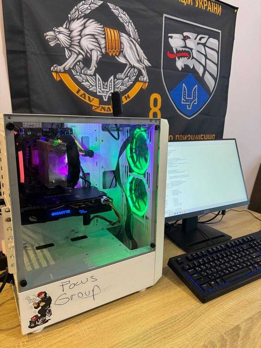 Продаю потужний ігровий ПК /i7 6700K/RX480/32GB 2666 MHz/NVMe SSD1 TB/