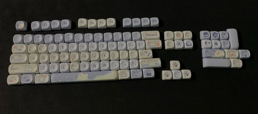 Кейкапы на клавиатуру PBT