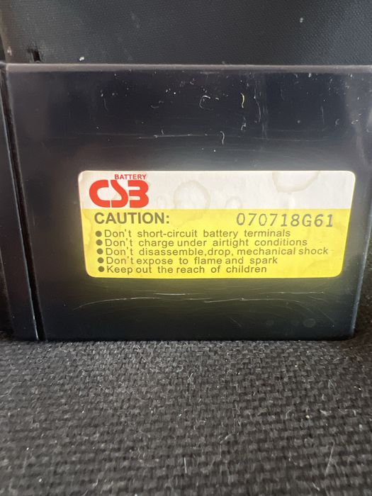 Аккумулятор CSB  12В 12Ач