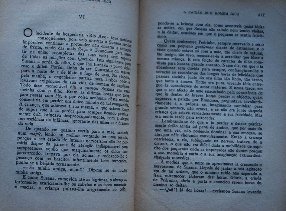 A Paixão Dum Homem Rico de Fernão Dantas da Gama - 1º Edição 1943