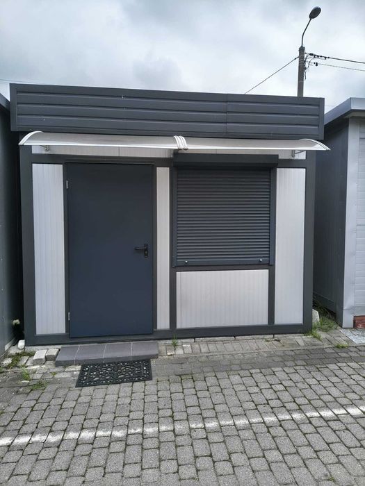 Pawilon mobilny 3,10x3,50- biurowy, handlowy, ogrodowy.