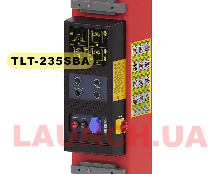 Подъемник для СТО автомобильный TLT-235SBA LAUNCH двухстоечный