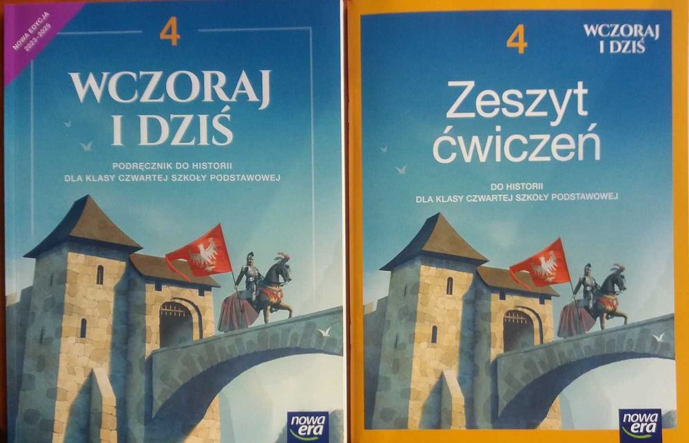 Historia SP 4 Wczoraj i dziś. Podr. + Zeszyt ćwiczeń Nowa Era