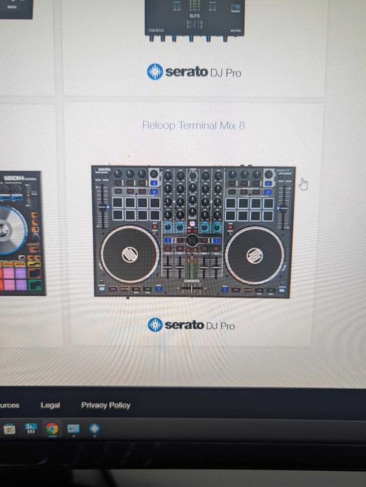 Konsola DJ Reloop Terminal Mix 8, Serato DJ PRO