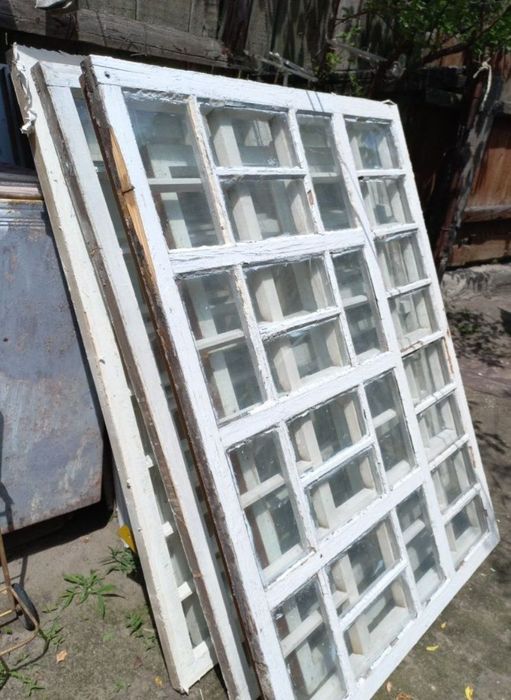 Вікна дерев'яні б/у 100 грн. договірна