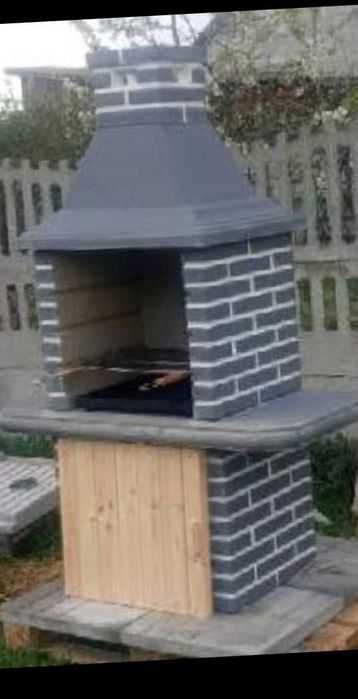 Grill Betonowy - wędzarnia