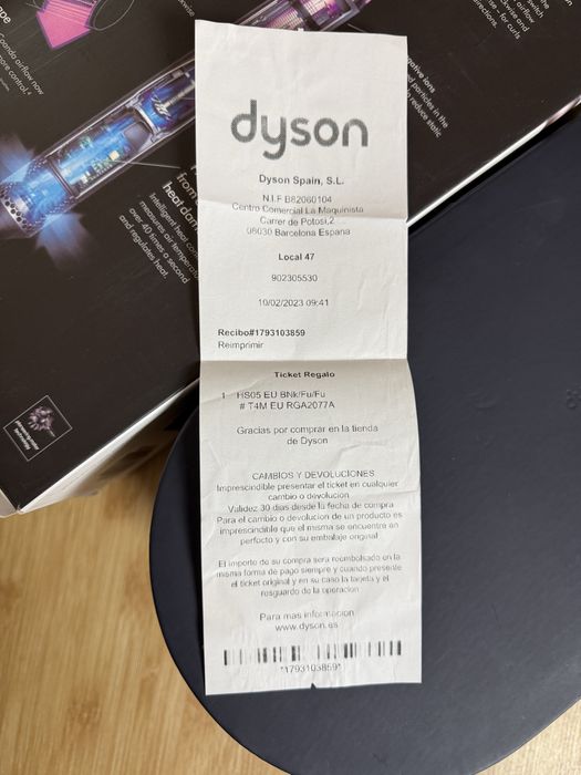 Dyson Airwrap Complete Long (оригінал, Іспанія)